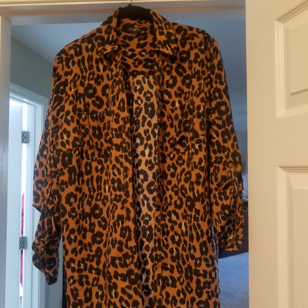 Talbots career blouse